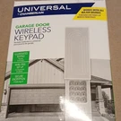 Chamberlain Clicker Universal Illuminated Wire-free Keypad KLIK2U 310-390MHZ. Fixed Price $10.00.