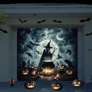 Preboun 7 X 8 Halloween Garage Door Cover Decorations Ft, Witch. Fixed Price $36.21.
