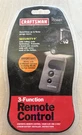 Craftsman Function Remote Control 953681 Nip Visor Clip Blue Button Garage. Fixed Price $19.95.