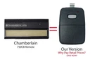 Chamberlain 750CB Compatible 390 Mhz Single Button Visor Garage Door Remote. Fixed Price $17.50.