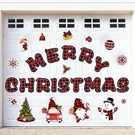 28PCS Christmas Garage Door Decorations Magnets - Large Merry Xmas Gnome Sno.... Fixed Price $26.54.