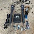 Mighty Mule Residential Gate Opener Kit W/ Control Box, Remotes, Keypad, Battery. Fixed Price $180.00.