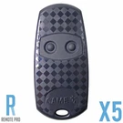 5 X Genuine Came Garage/gate Remote TOP-432NA/TOP-432EE/TOP-432M/TOP-432S. Fixed Price $200.23.