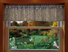 Floral Garden Ring Top Valances Curtains. Fixed Price $19.50.