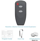 Martin/marantec 2-BUTTON Garage Door Opener Remote M3-2312 NKPD304315M Control. Fixed Price $27.59.