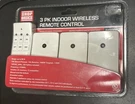 Shop Basics 3PK Indoor Wireless Remote Control Channels New Sealed Electronic. Fixed Price $13.99.