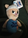 Bark Box M-l Porky Pig Plush Dog Toy Basketball Squeaker Bungee Space Legacy New. Fixed Price $22.00.