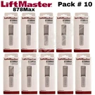 Liftmaster 878MAX Wireless Keyless Entry Garage Door Opener Usa Stock-pack# 10. Fixed Price $185.90.