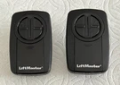 Two (2) Liftmaster 380UT Universal Button Visor Gate Garage Door Remotes. Fixed Price $29.99.