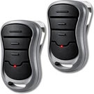 2-PACK Garage Door Remote Opener, 3-BUTTON, Dual Frequency. Fixed Price $22.12.