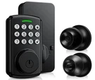Wifi Keyless Entry Door Lock With Handle Set, Front Knob .... Fixed Price $57.21.
