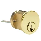 Kaba Ilco 7075FA10-03-KA2 Rim Cylinder Bright Brass. Fixed Price $13.00.