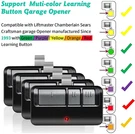 4PCS Remotes For Liftmaster Visor 893MAX 371LM 971LM 5COLOUR Button Garage Door. Fixed Price $25.69.