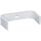 Amerimax 2 In. Traditional K-style White Vinyl Downspout Clip M0634-30HP. Fixed Price $8.53.