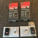 Genie G3T-R 3-BUTTON Intellicode Garage Door Opener Remote Lot Of 2. Fixed Price $45.00.