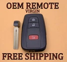 Oem 18-21 Toyota C-hr Smart Keyless Proximity Remote Fob MOZBR1ET 89904-F4020. Fixed Price $89.95.