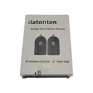 Datonten Pair Of Replacement Garage Door Opener Remote Compatible Genie Clips. Fixed Price $14.24.