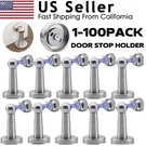 Stainless Steel Magnetic Door Home Holder Stopper Wall Floor Mount Lot. Fixed Price $62.82.