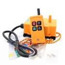4 Key Crane Industrial Remote Control Wireless Transmitter Push Button Switch.... Fixed Price $131.45.