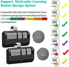 2P 893LM For Chamberlain Liftmaster Craftsman Garage Door Opener Set Button. Fixed Price $12.29.