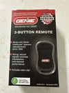 Genuine Genie G3T-R 3-BUTTON Intellicode Garage Door Opener Remote W/ Visor Clip. Fixed Price $21.00.