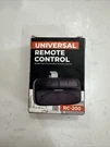 Universal Garage Door Remote Control RC-200 Black New. Fixed Price $18.97.