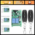 Wireless Remote Control Switch Channel 12V 24V 36V 48V For Electric Doors, Car. Fixed Price $28.79.