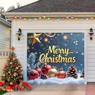 Ttchang 8X7FT Christmas Garage Door Cover Banner Cardinal Holiday Decor. Fixed Price $29.21.