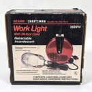 Vintage Sears Craftsman Work Light 983914 20' Retractable Cord New Old Stock Usa. Fixed Price $39.99.