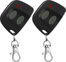 Kingdder 2 Pcs 10 Dip Switch Two Button Garage Door Remote Compatible With Multi. Fixed Price $25.71.