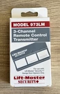 Lift-master 973LM Remote Control Transmitter For Use Security Open Box. Fixed Price $13.49.