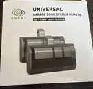 Gonat 2 Pack Universal Garage Door Opener Remote W/visor Clip For Liftmaster. Fixed Price $7.49.