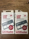 Chamberlain Liftmaster Remotes - Lot Of 6 CPT3, CPT13, CPT33. Fixed Price $95.00.
