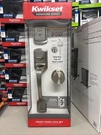 Kwikset Prague Satin Nickel Single Cylinder Entry Door Handleset W/round Pismo. Fixed Price $100.00.