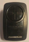 Chamberlain Clicker HBW7922 Black 2-BUTTON Remote Garage Door Opener With Clip. Fixed Price $19.99.