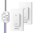 Wireless Remote Light Switch, 15A High Power, No In-wall Wiring, 100FT Range. Fixed Price $17.99.