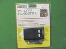 Stanley Two Transmitter Operates 2 Diff. Garage Doors.. Fixed Price $39.95.