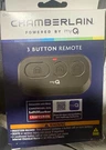Chamberlain Myq 3 Garage Door Opener Remote For Liftmaster - Black. Fixed Price $45.00.