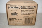 Genie Gbb-bx Battery Backup Power Supply For Garage Door Opener 37228R. Fixed Price $85.00.