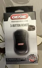 New Genie G3T-BX Button Garage Door Opener Remote 37218R. Fixed Price $22.00.