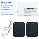 2X Garage Door Remotes Fbo For Nice Era One White Border Flor FLO1RE, FLO2RE. Fixed Price $18.68.
