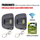 Multicode 3060 Compatible Firefly 300MCD21K Keychain Remote 300MHZ 10 Dip Switch. Fixed Price $15.95.