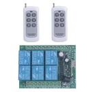 433MHZ 12V Dc 6 Channel Wireless Remote Control Switch Relay.... Fixed Price $36.57.