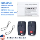 2X Opener Remotes For Bft All Rolling Mitto 2/GHIBLI/TRC 433MHZ Garage Door. Fixed Price $18.99.