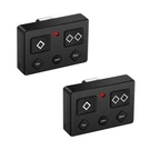 2 For Ghost Controls Gate Opener Remote Automatic 5-BUTTON Transmitter. Fixed Price $36.30.