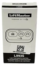 New Liftmaster Security+ 3.0 Garage Door Opener Button Visor Remote L993S. Fixed Price $38.99.