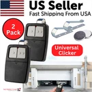 2 For Universal Clicker 375LM 375UT KLIK1U Garage Gate Door Opener Remote Dip. Fixed Price $19.39.