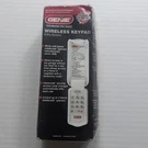 Genie Wireless Keypad Entry System Garage Door Opener Intellicode Gk-r Nob. Fixed Price $24.99.