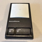 Accessmaster Security+ Wall Mount Garage Door Opener Remote Button 14SR551B. Fixed Price $17.50.