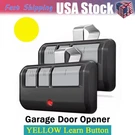 Garage Door Remote Opener For Chamberlain Liftmaster Raynor Yellow Learn Button. Fixed Price $17.98.